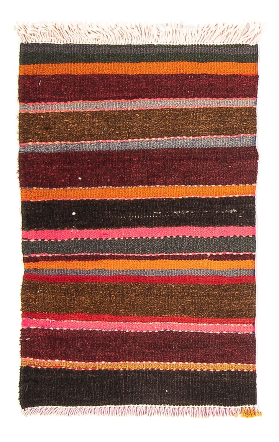 Tapis Kelim - Vieux - 80 x 57 cm - multicolore