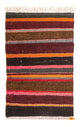 Kilim ancien Tapis 80x57cm