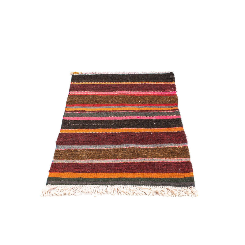 Tapis Kelim - Vieux - 80 x 57 cm - multicolore