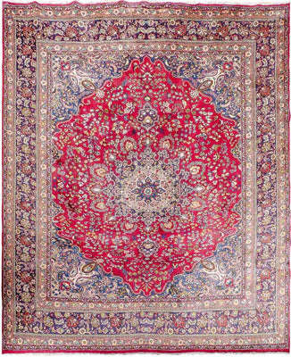 Tapis persan - Classique - 396 x 298 cm - rouge