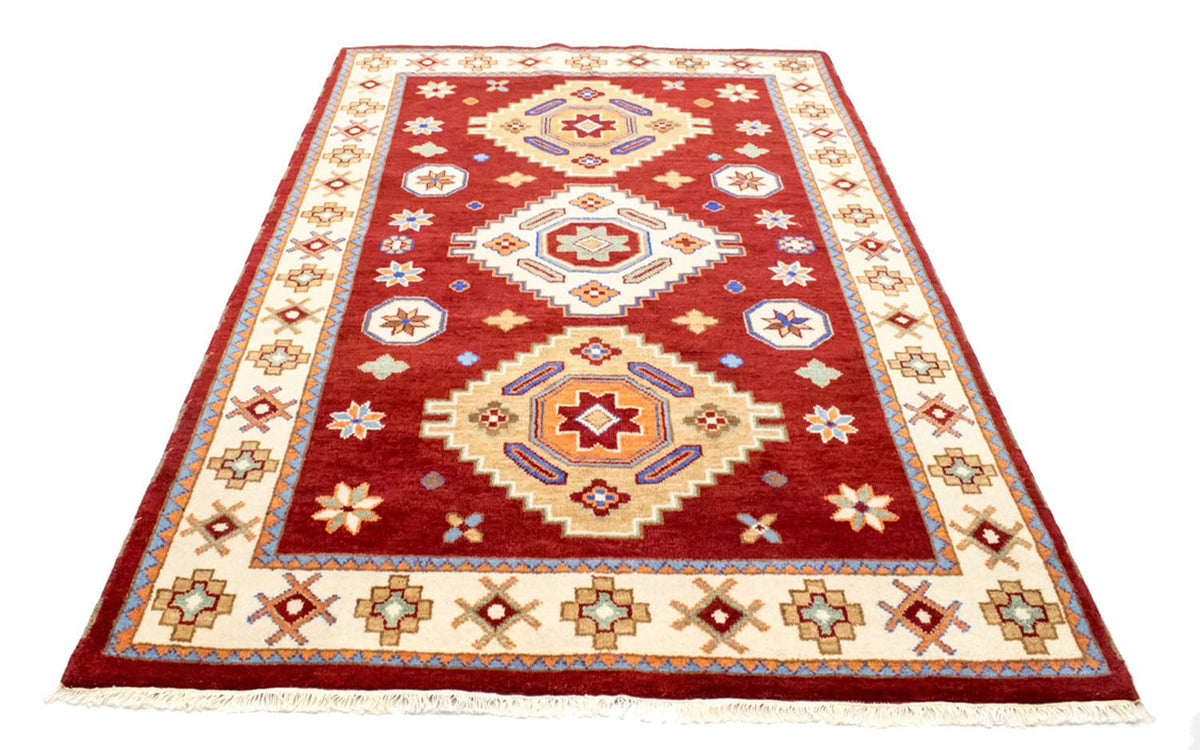 Tapis oriental - 241 x 168 cm - rouge