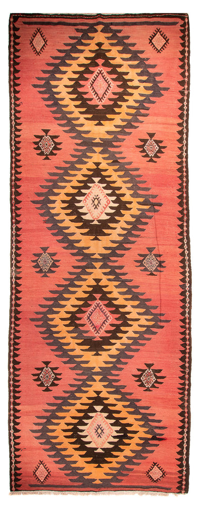 Kilim ancien Tapis 160x410cm