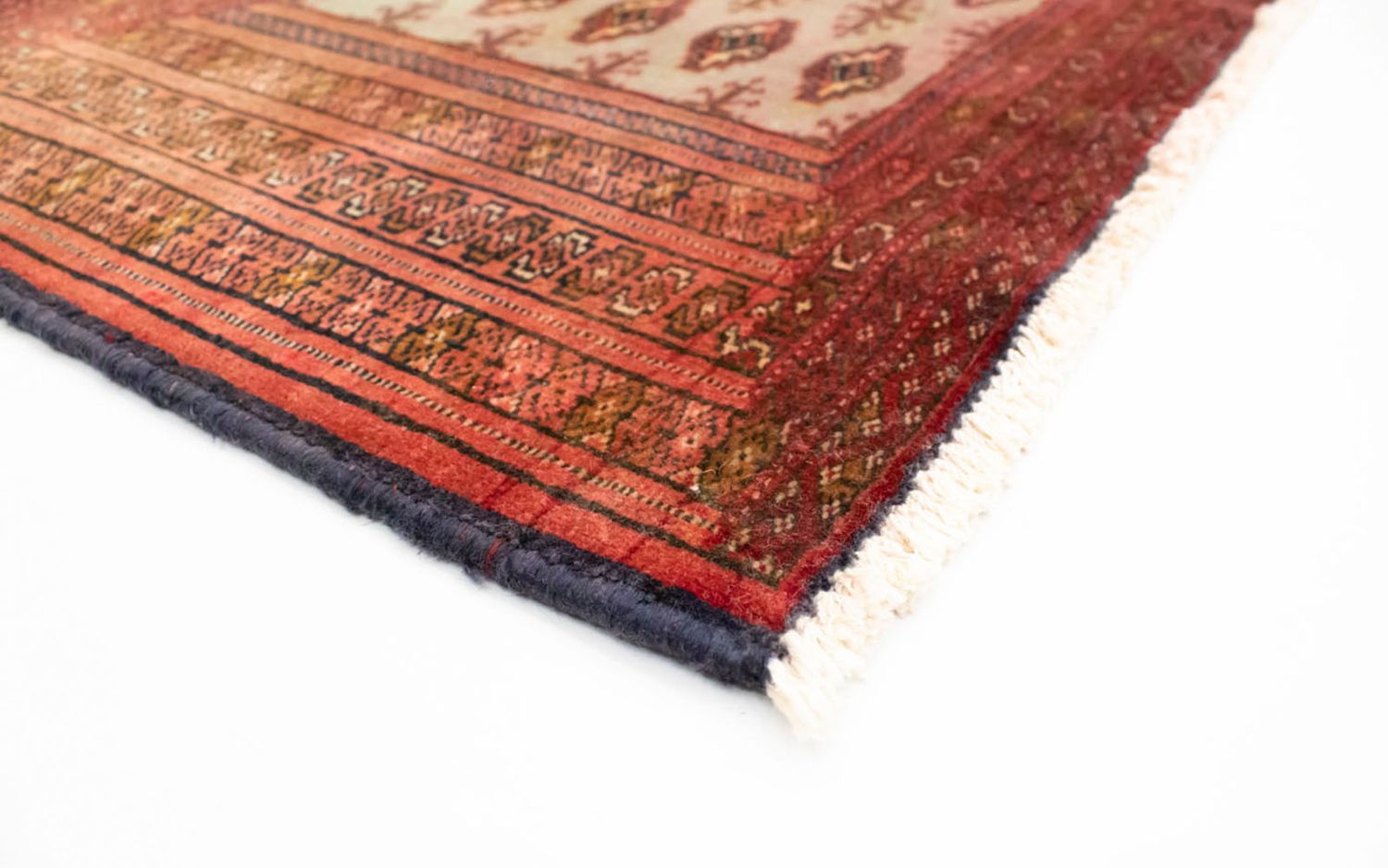 Tapis de couloir Tapis Turkaman - 100 x 50 cm - rouge