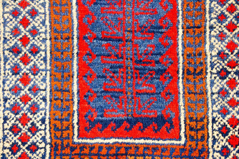 Tapis Belutsch - 125 x 79 cm - rouge