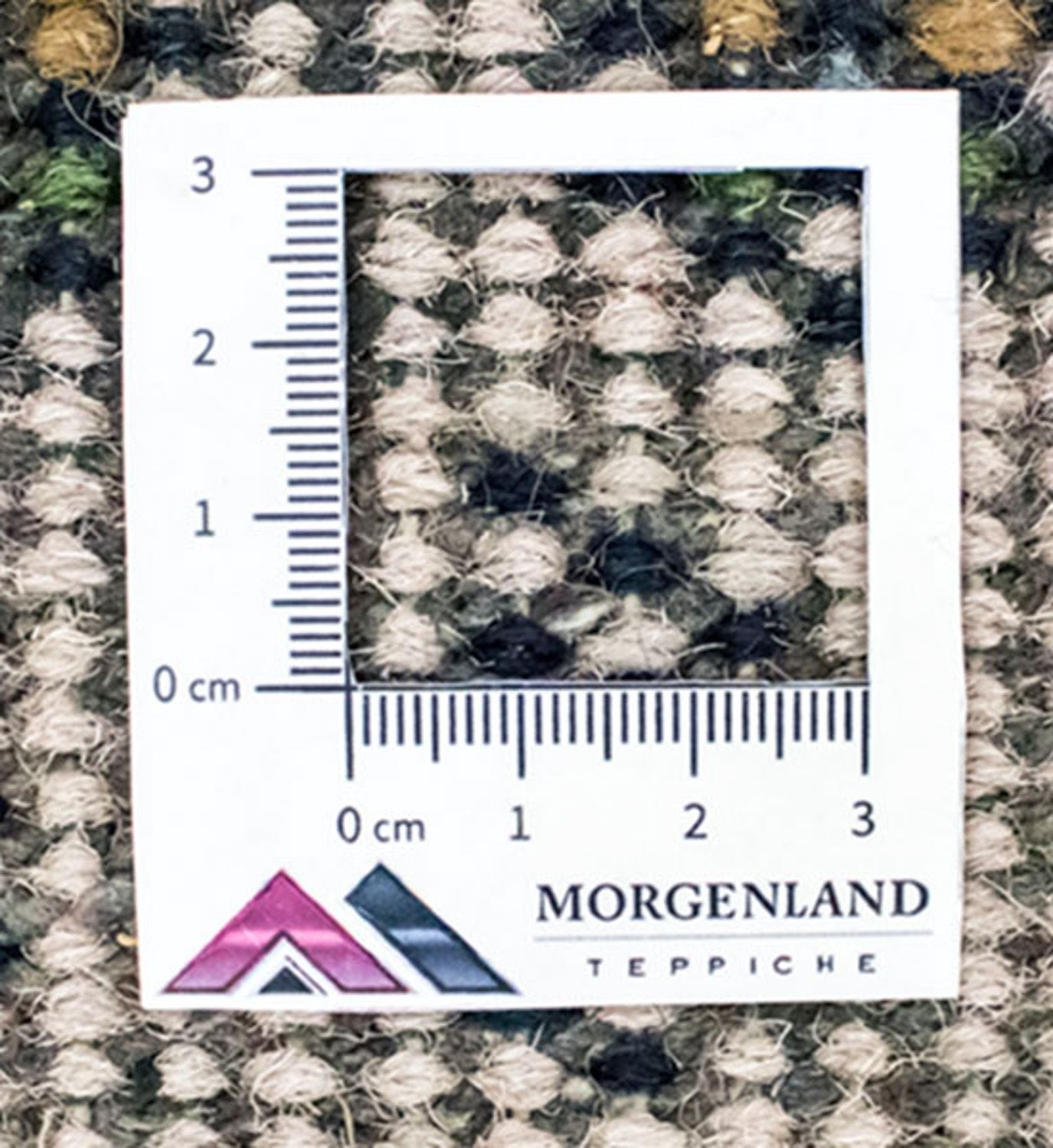 Tapis en laine - 137 x 74 cm - beige