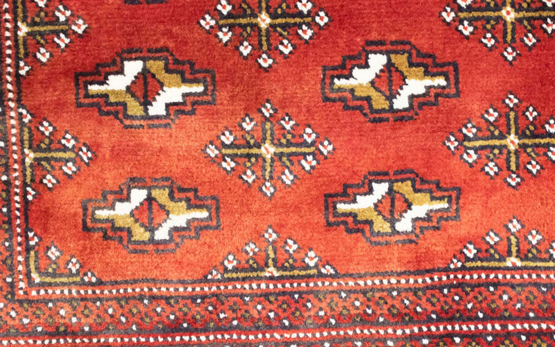 Tapis de couloir Tapis Turkaman - 100 x 50 cm - rouge