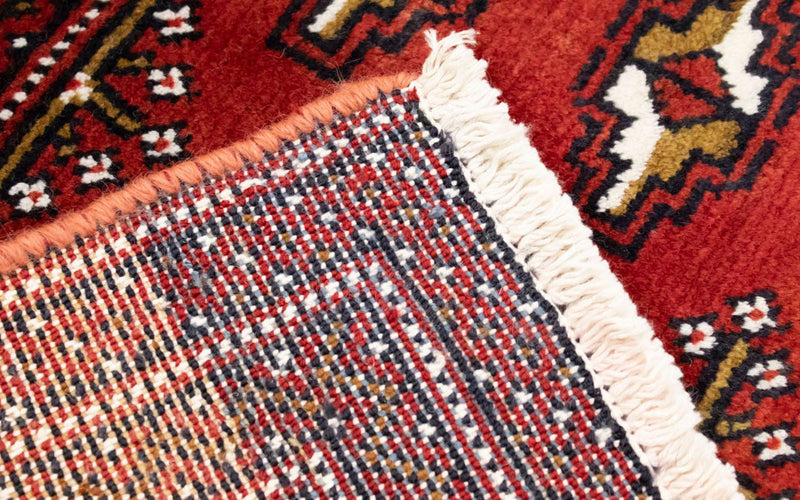 Tapis de couloir Tapis Turkaman - 100 x 50 cm - rouge