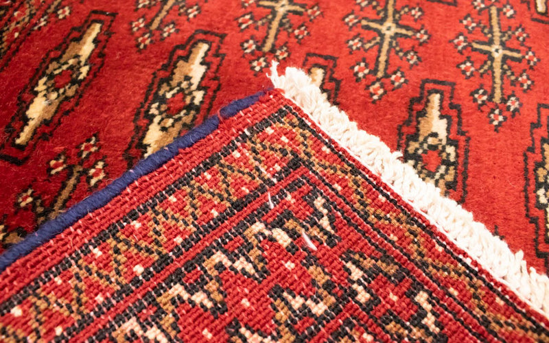 Tapis de couloir Tapis Turkaman - 100 x 50 cm - rouge