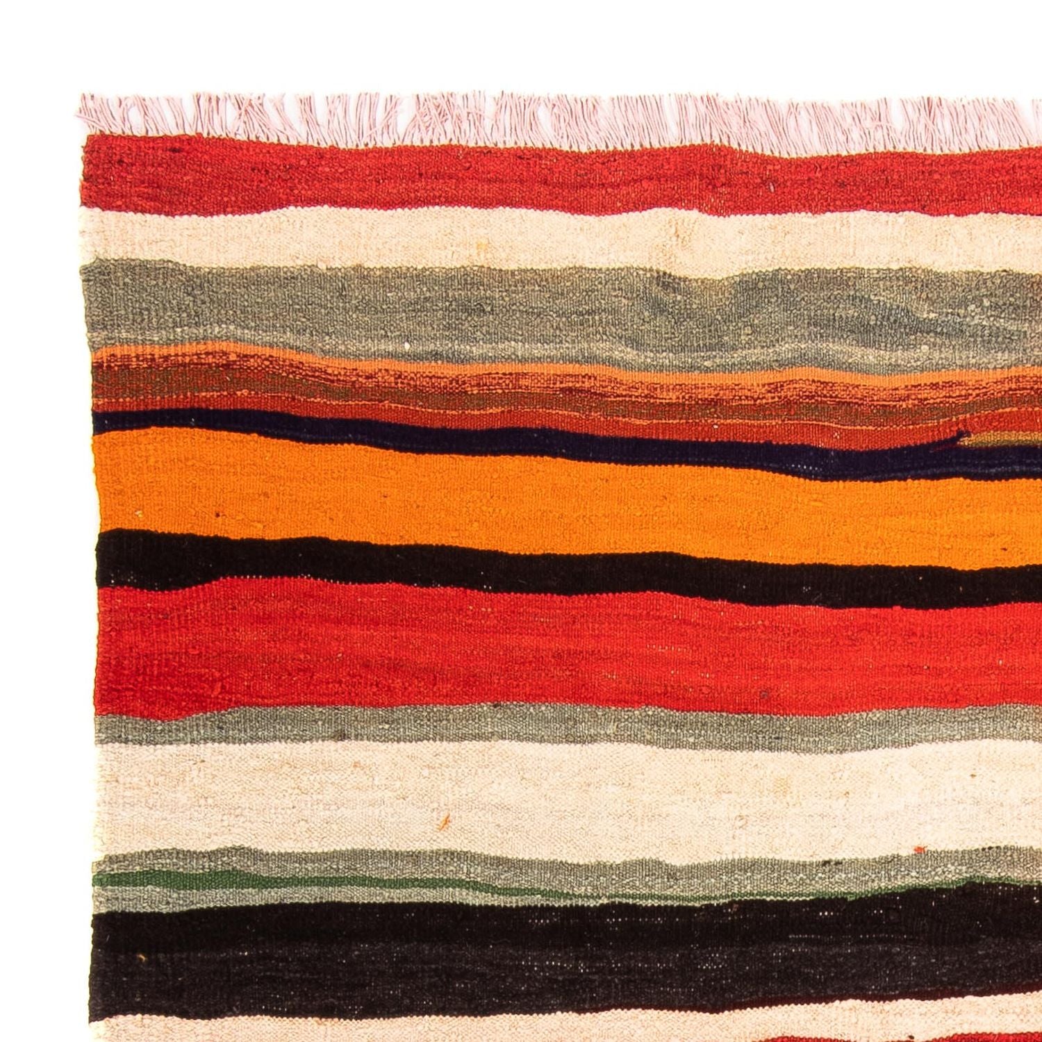 Tapis Kelim - Vieux carré  - 190 x 180 cm - multicolore