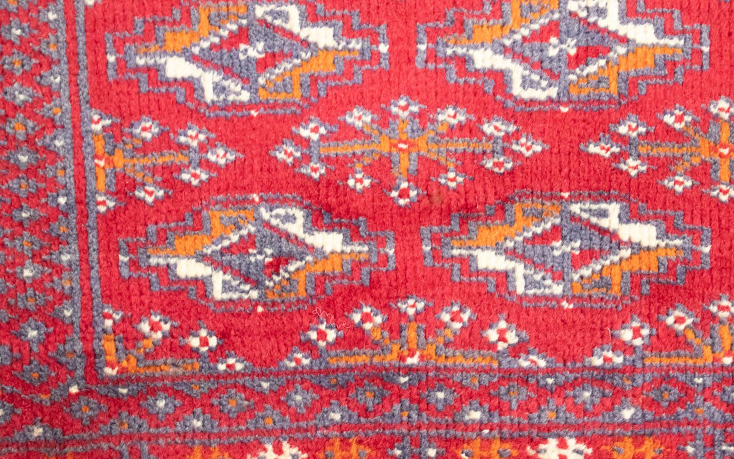 Tapis de couloir Tapis Turkaman - 100 x 50 cm - rouge