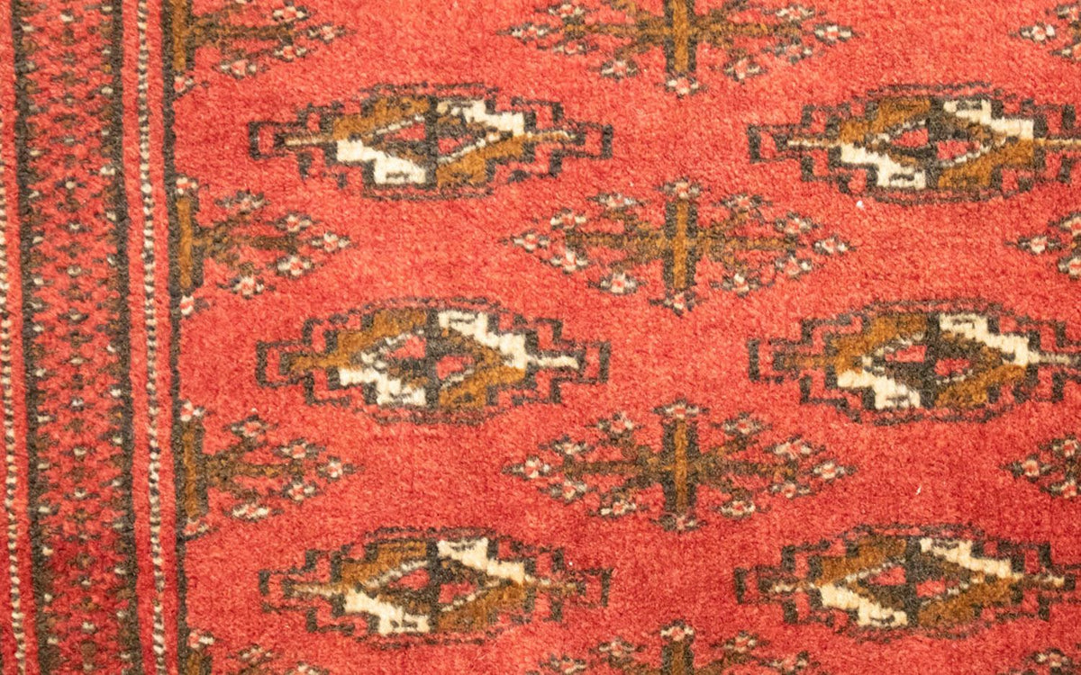 Tapis de couloir Tapis Turkaman - 100 x 50 cm - rouge