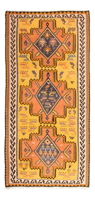 Tapis de couloir Tapis Kelim - Vieux - 280 x 147 cm - multicolore