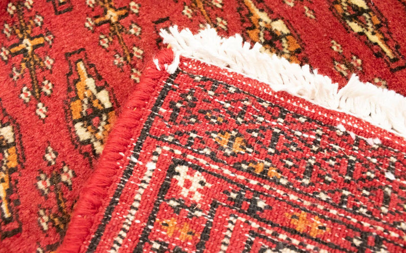 Tapis de couloir Tapis Turkaman - 100 x 50 cm - rouge