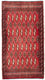 Tapis de couloir Tapis Turkaman - 100 x 50 cm - rouge