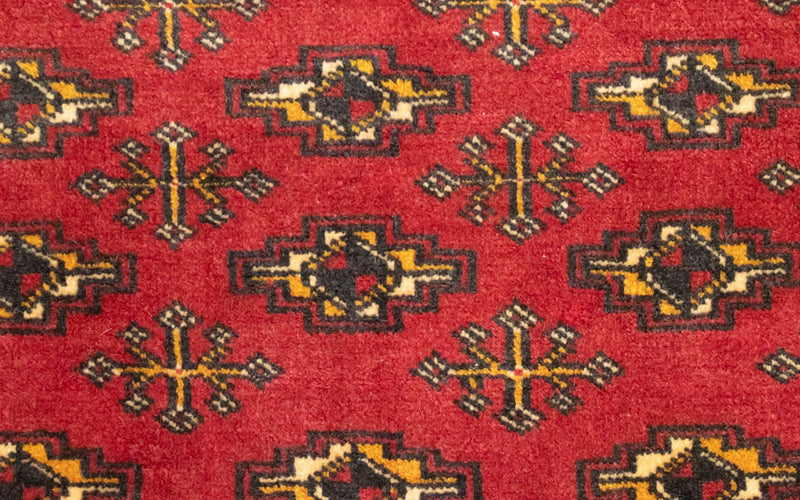 Tapis de couloir Tapis Turkaman - 100 x 50 cm - rouge