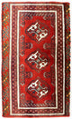 Tapis Turkaman 100x50cm - Tapis persan