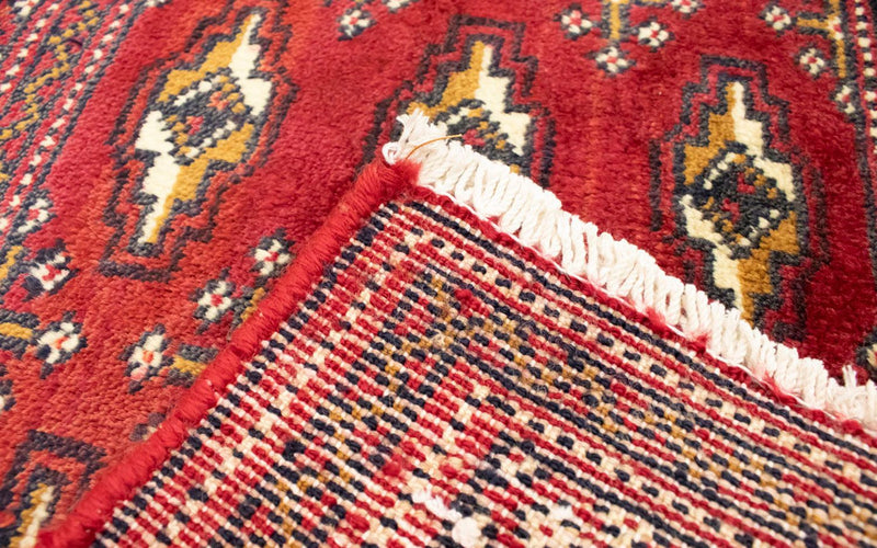 Tapis de couloir Tapis Turkaman - 100 x 50 cm - rouge