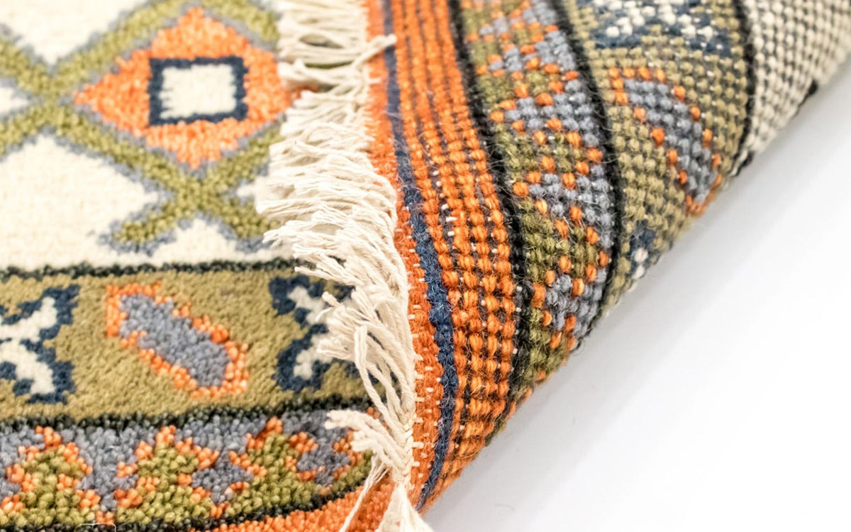 Tapis oriental - 304 x 249 cm - orange