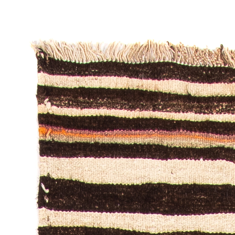 Tapis de couloir Tapis Kelim - Vieux - 305 x 75 cm - multicolore