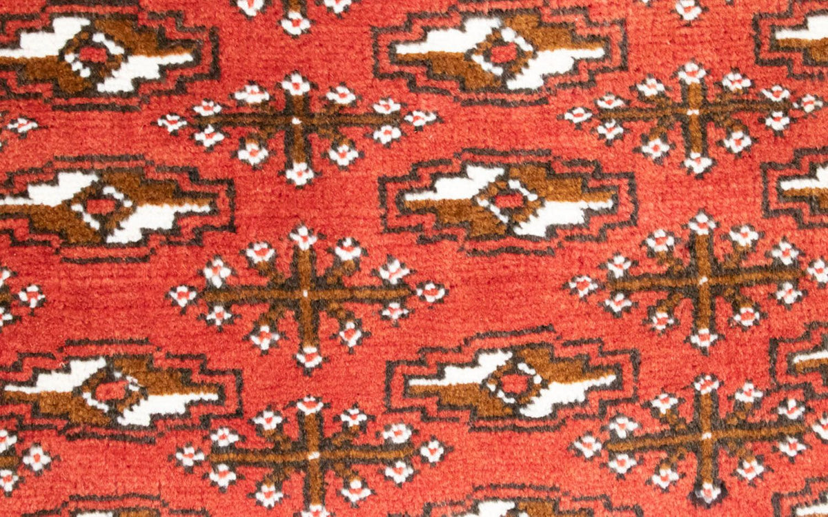 Tapis de couloir Tapis Turkaman - 100 x 50 cm - rouge