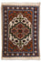 Tapis persan - Nomadic - 55 x 39 cm - marron clair