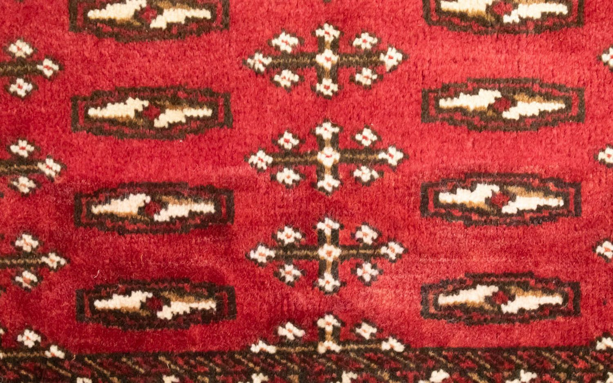 Tapis de couloir Tapis Turkaman - 100 x 50 cm - rouge