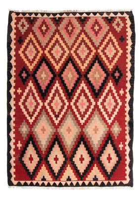 Tapis Kelim - Vieux - 220 x 160 cm - multicolore