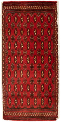 Tapis Turkaman - 130 x 60 cm - rouge