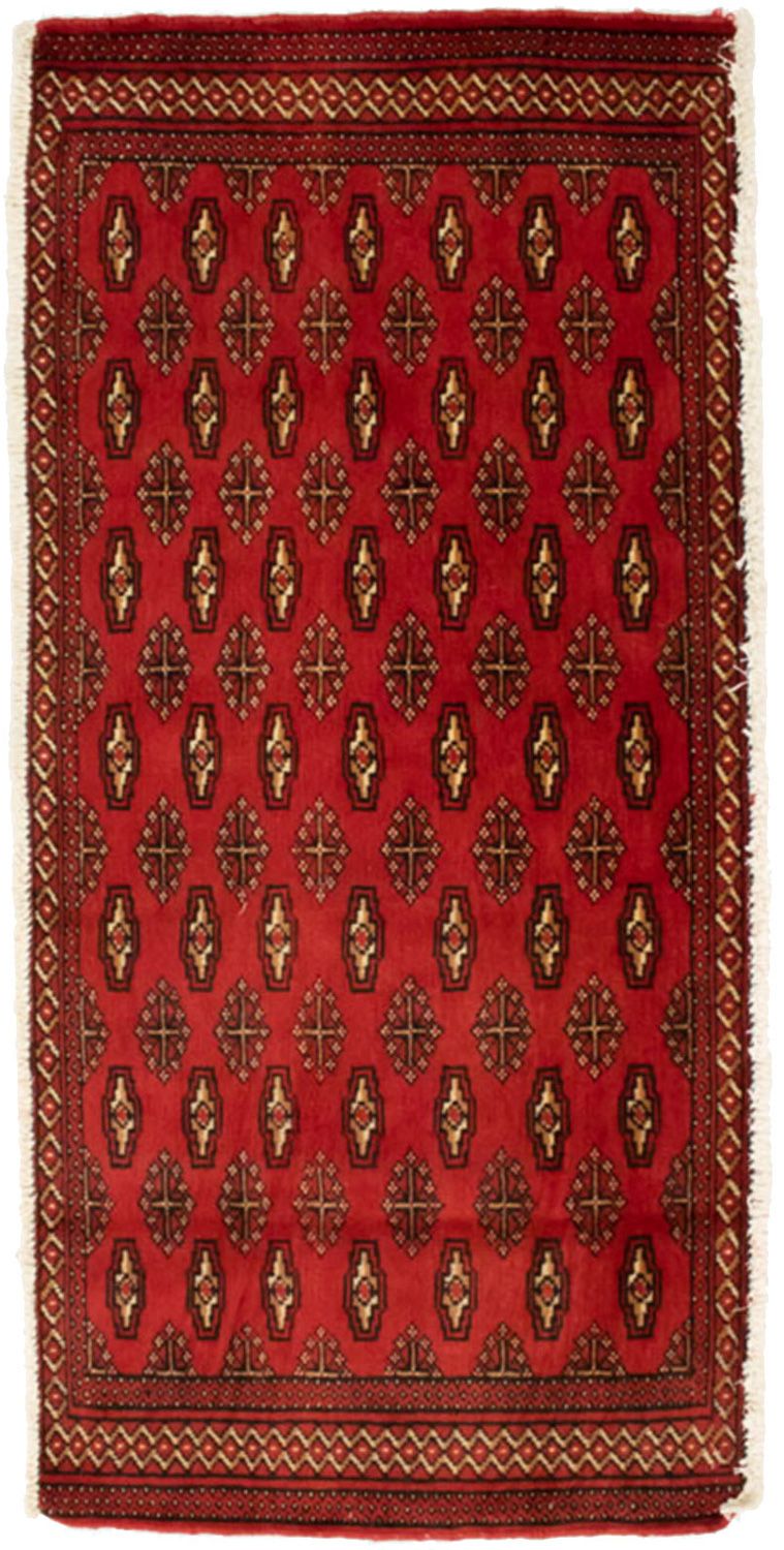 Tapis Turkaman - 130 x 60 cm - rouge