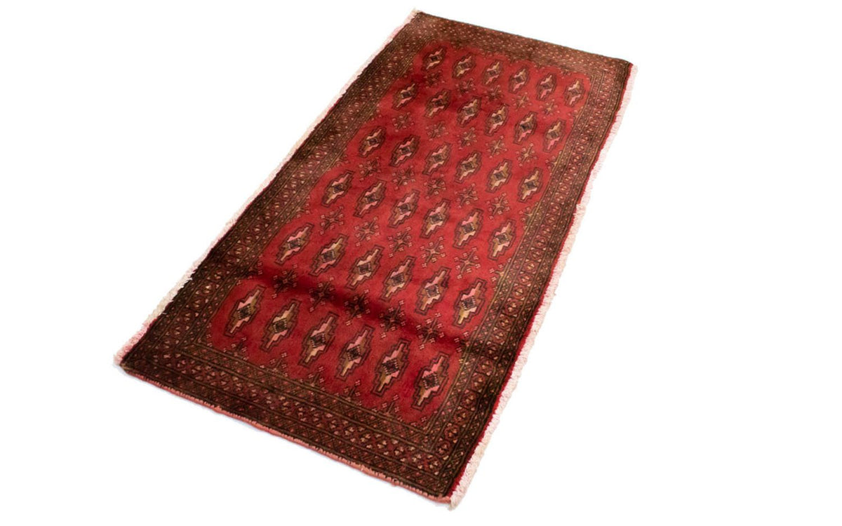Tapis Turkaman - 130 x 60 cm - rouge