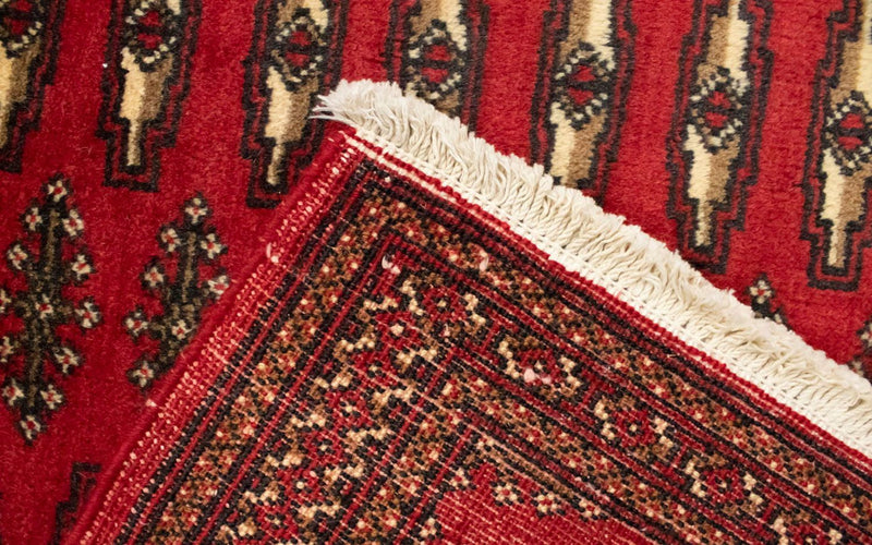 Tapis Turkaman - 130 x 60 cm - rouge