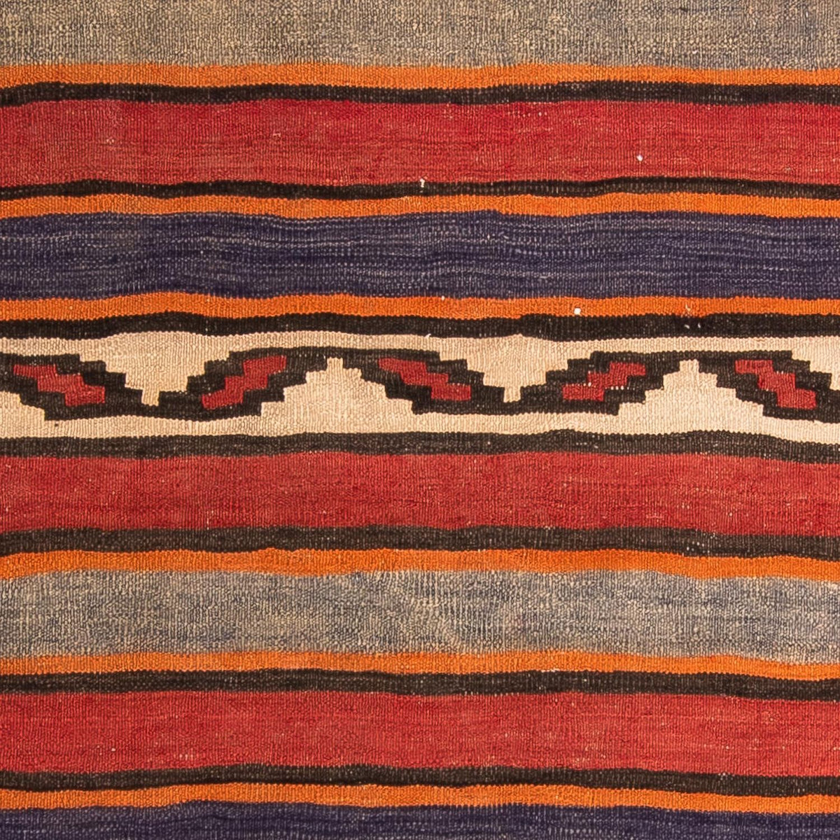 Tapis Kelim - Vieux - 180 x 160 cm - multicolore