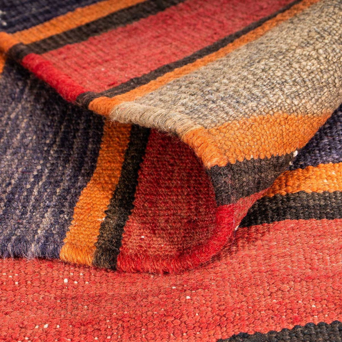 Tapis Kelim - Vieux - 180 x 160 cm - multicolore