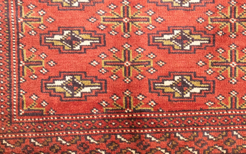 Tapis Turkaman - 130 x 60 cm - rouille