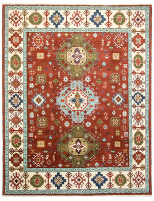 Tapis oriental - 306 x 244 cm - rouge