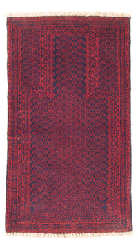 Tapis Belutsch - Tapis de prière - 140 x 76 cm - bleu