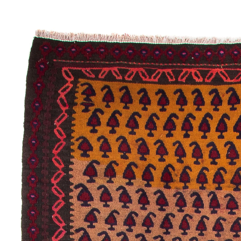Tapis de couloir Tapis Kelim - Vieux - 280 x 150 cm - multicolore