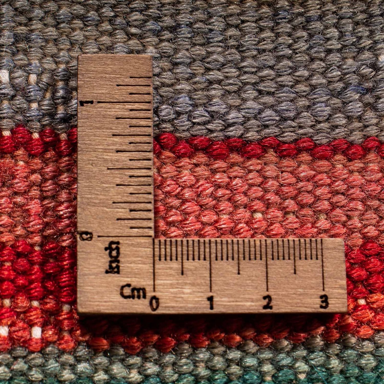 Tapis Kelim - Vieux - 190 x 145 cm - multicolore