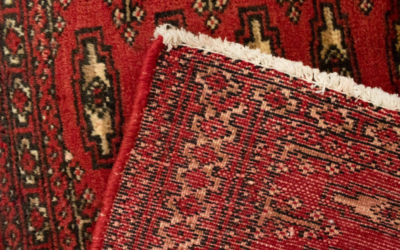 Tapis Turkaman - 130 x 60 cm - rouge