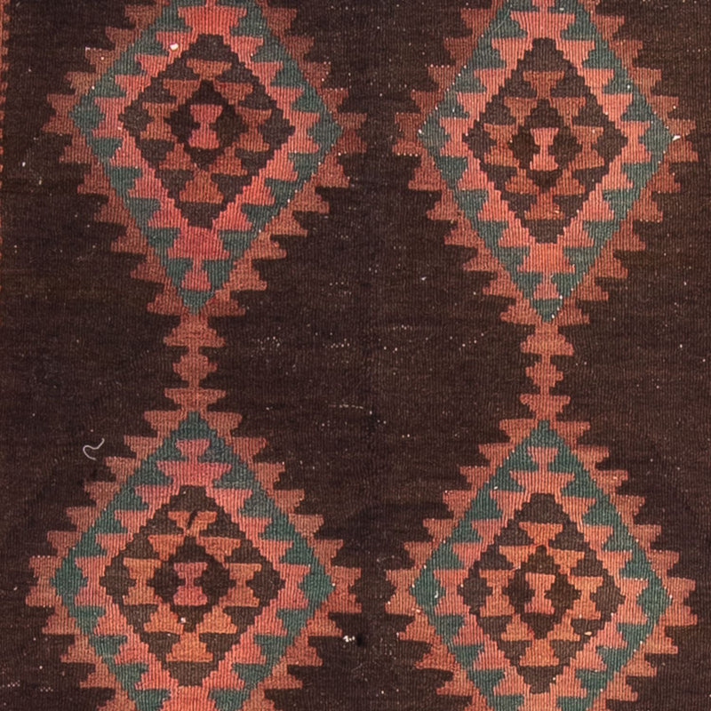 Tapis de couloir Tapis Kelim - Vieux - 290 x 110 cm - multicolore