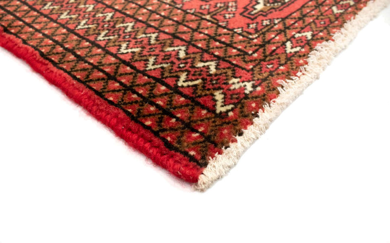 Tapis Turkaman - 130 x 60 cm - rouge