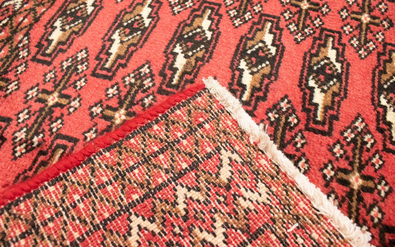 Tapis Turkaman - 130 x 60 cm - rouge