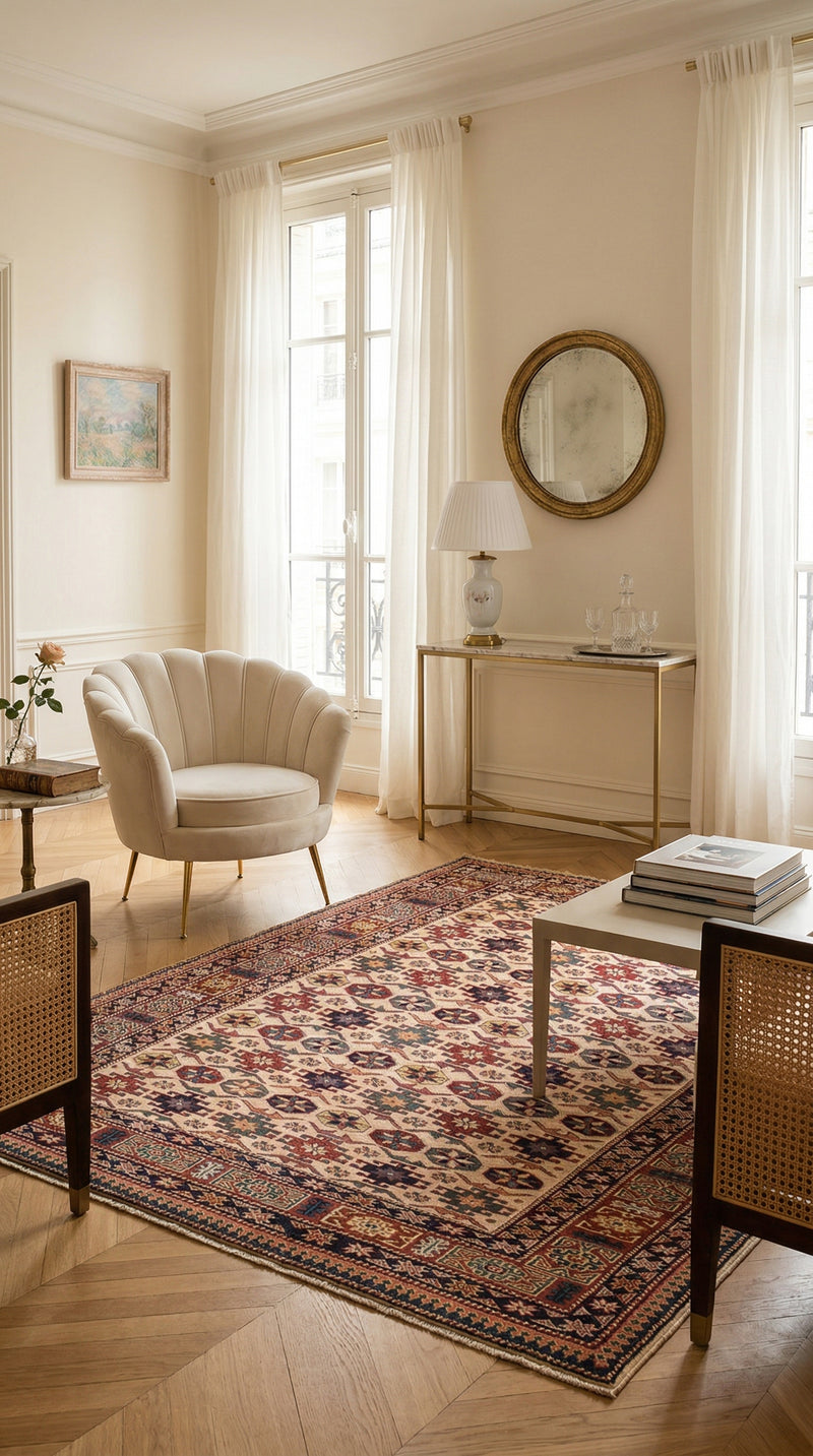 Tapis Ziegler - Shirvan - 207 x 146 cm - beige