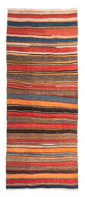 Tapis de couloir Tapis Kelim - Vieux - 330 x 135 cm - multicolore