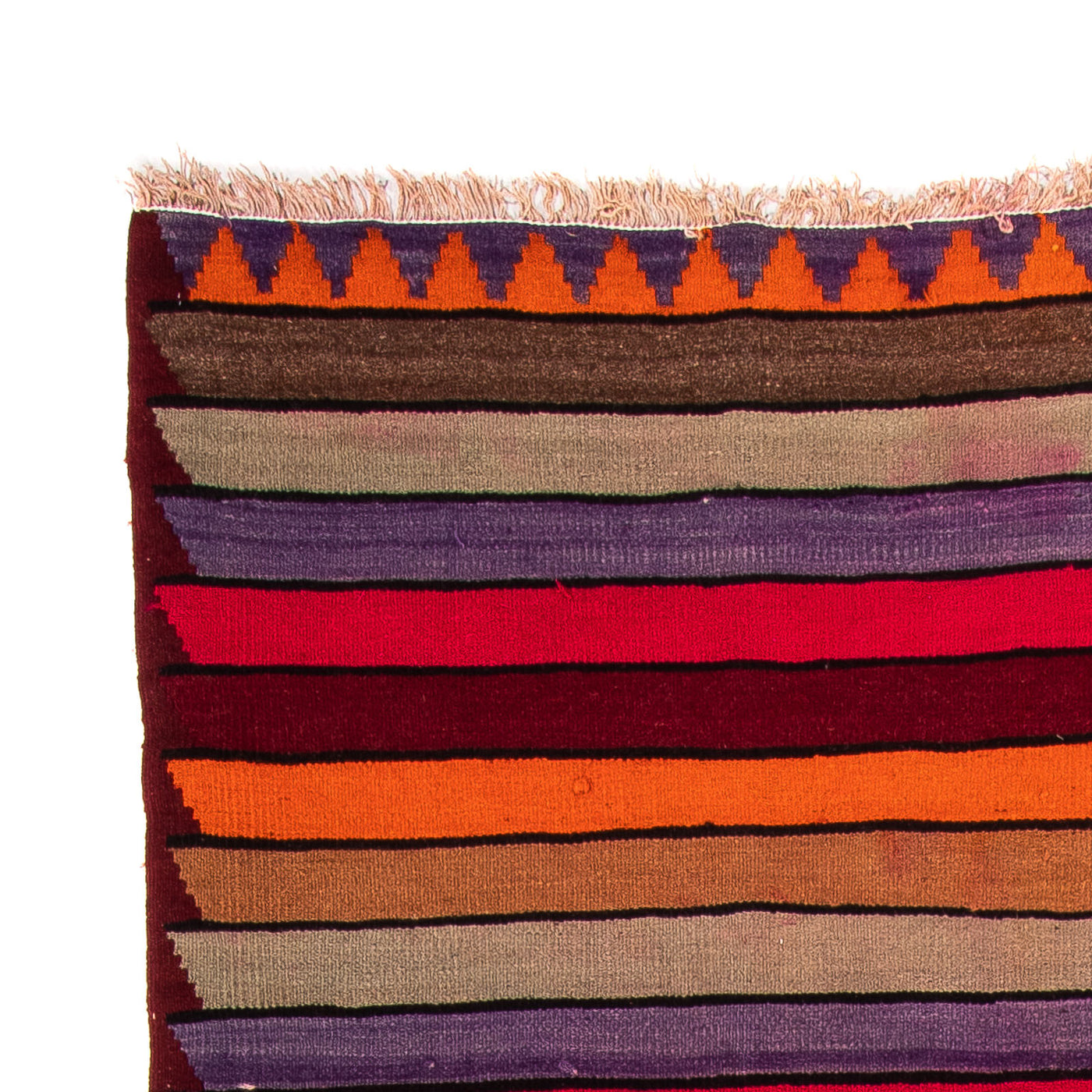 Tapis Kelim ancien / antique Tapis 355x125cm