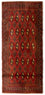 Tapis Turkaman - 130 x 60 cm - rouille