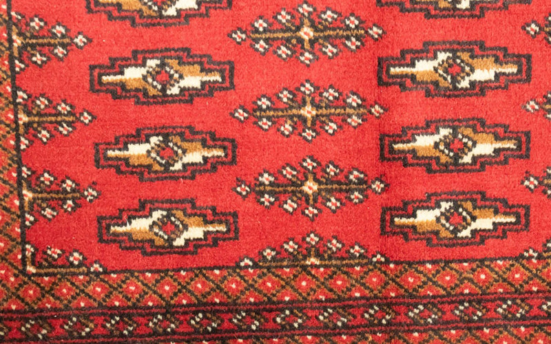 Tapis Turkaman - 130 x 60 cm - rouge
