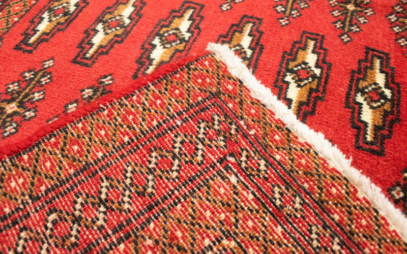 Tapis Turkaman - 130 x 60 cm - rouge