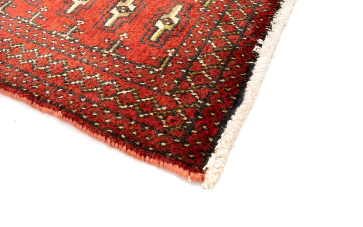 Tapis Turkaman - 130 x 60 cm - rouge