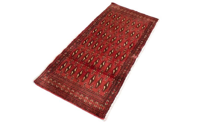 Tapis Turkaman - 130 x 60 cm - rouge